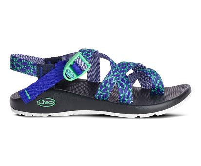 Sandalias Chacos Mujer Z/2 Classic Azules Negras España SKVM98205